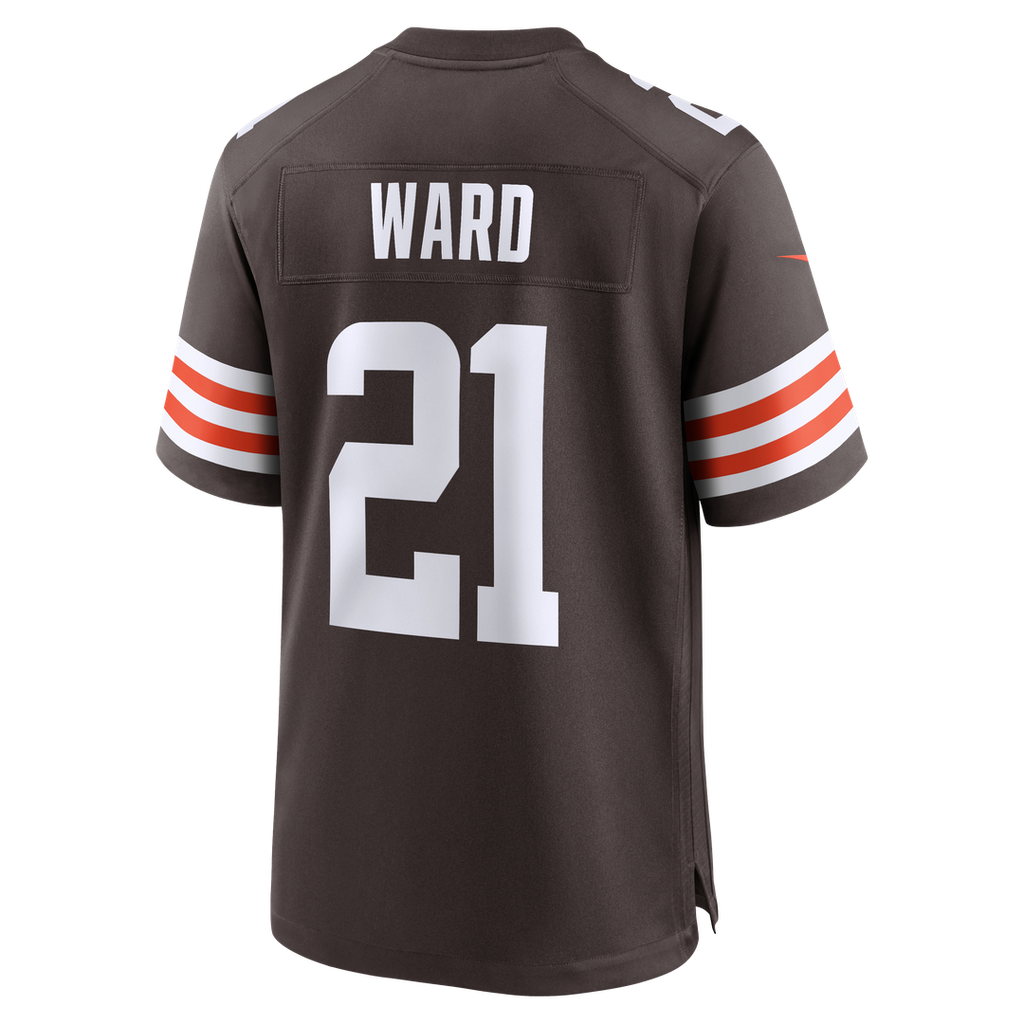 Denzel Ward Cleveland Browns Player Game Jersey - Brown
