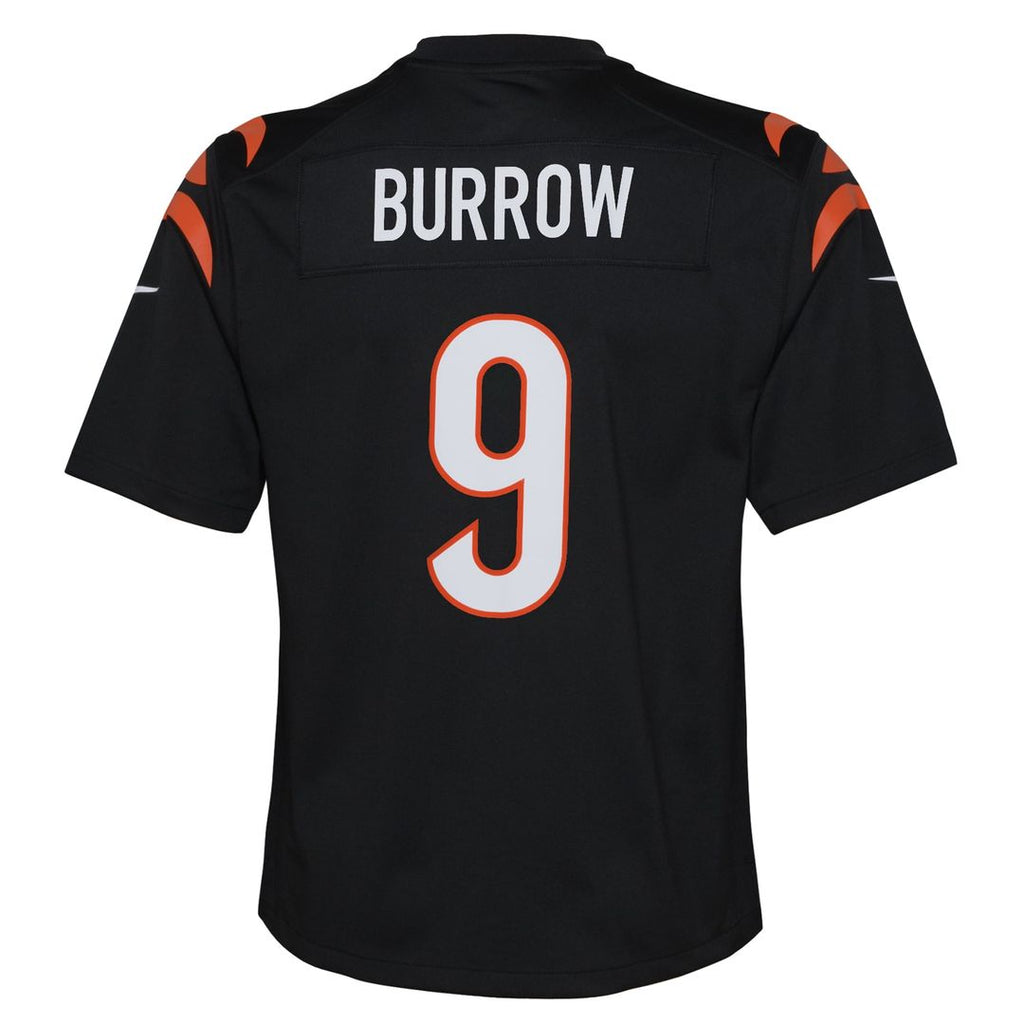 Joe Burrow Cincinnati Bengals Youth Game Jersey - Orange