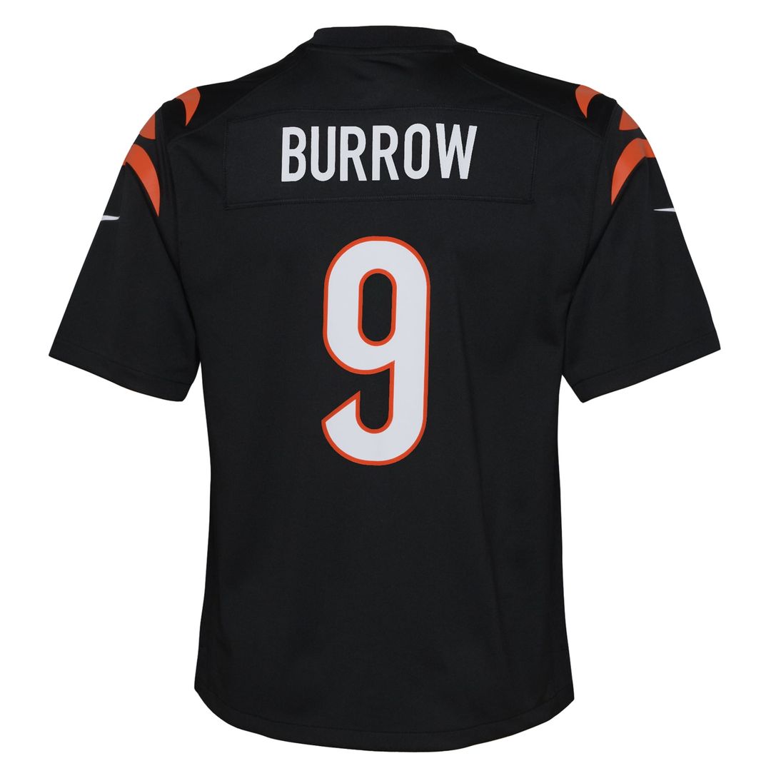 Joe Burrow Cincinnati Bengals Youth Game Jersey - Orange