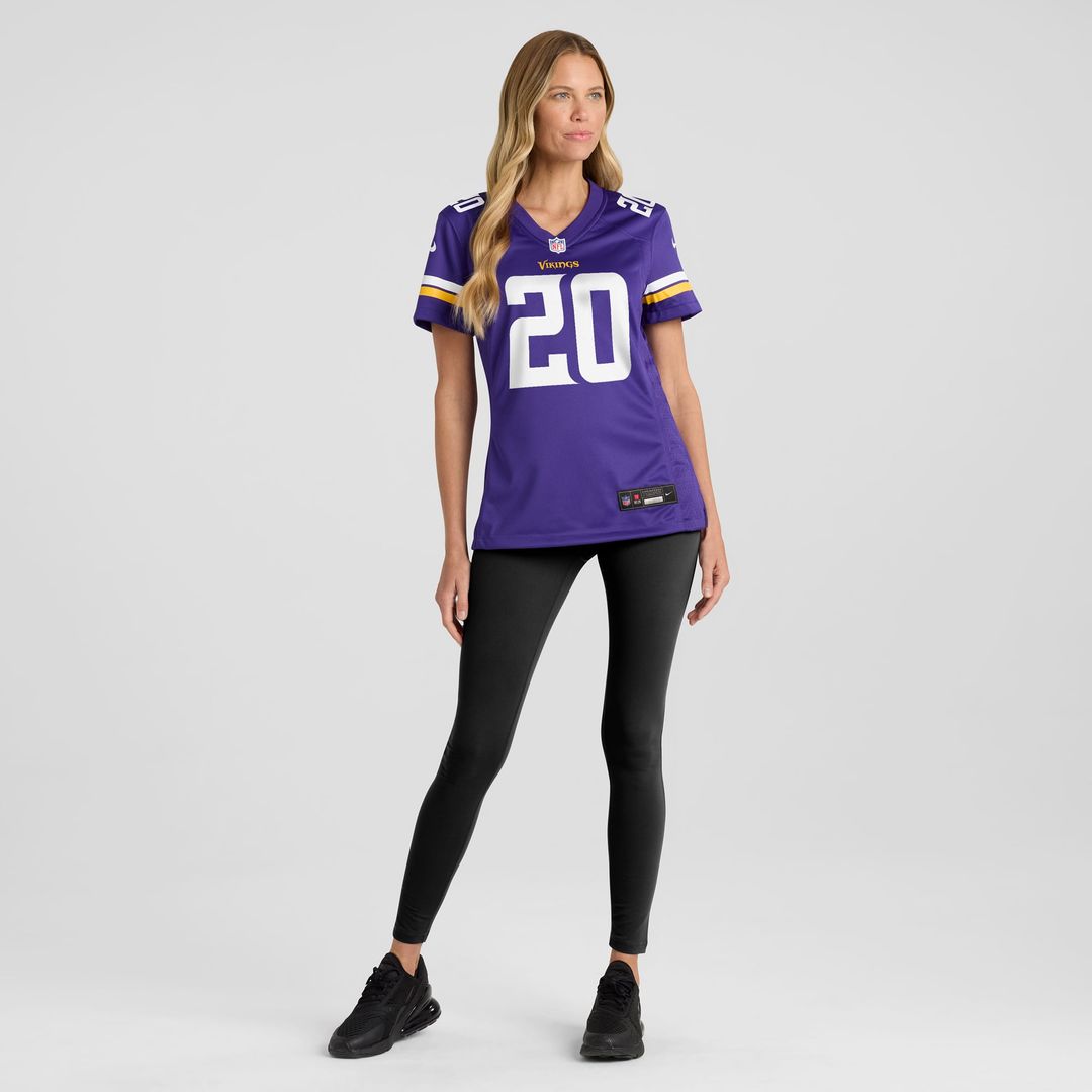 Duke Shelley Minnesota Vikings Women's Home Game Player Jersey - Purple