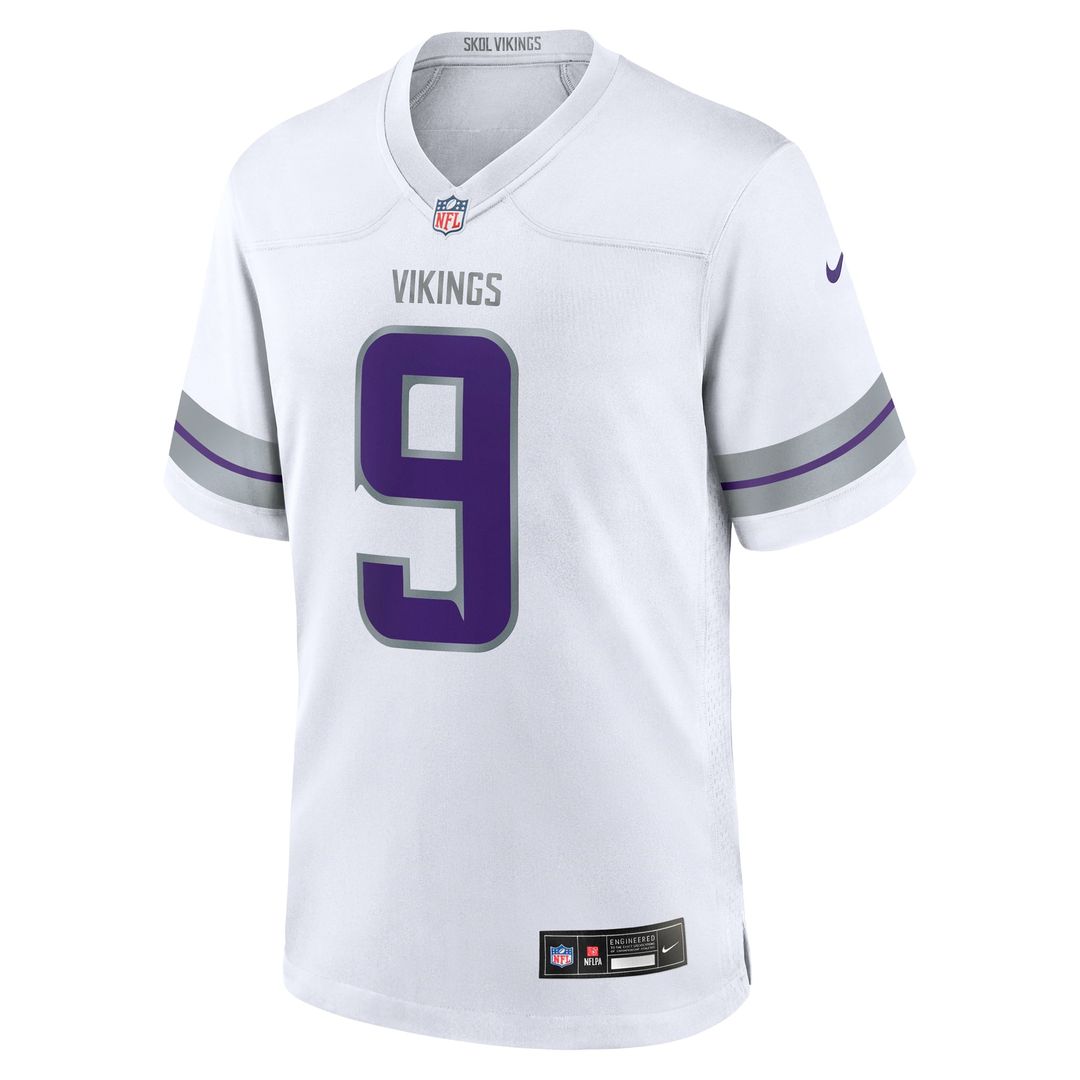 J.J. McCarthy Minnesota Vikings Player Game Jersey - Purple