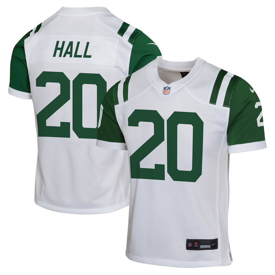 Breece Hall New York Jets Youth Game Jersey - White