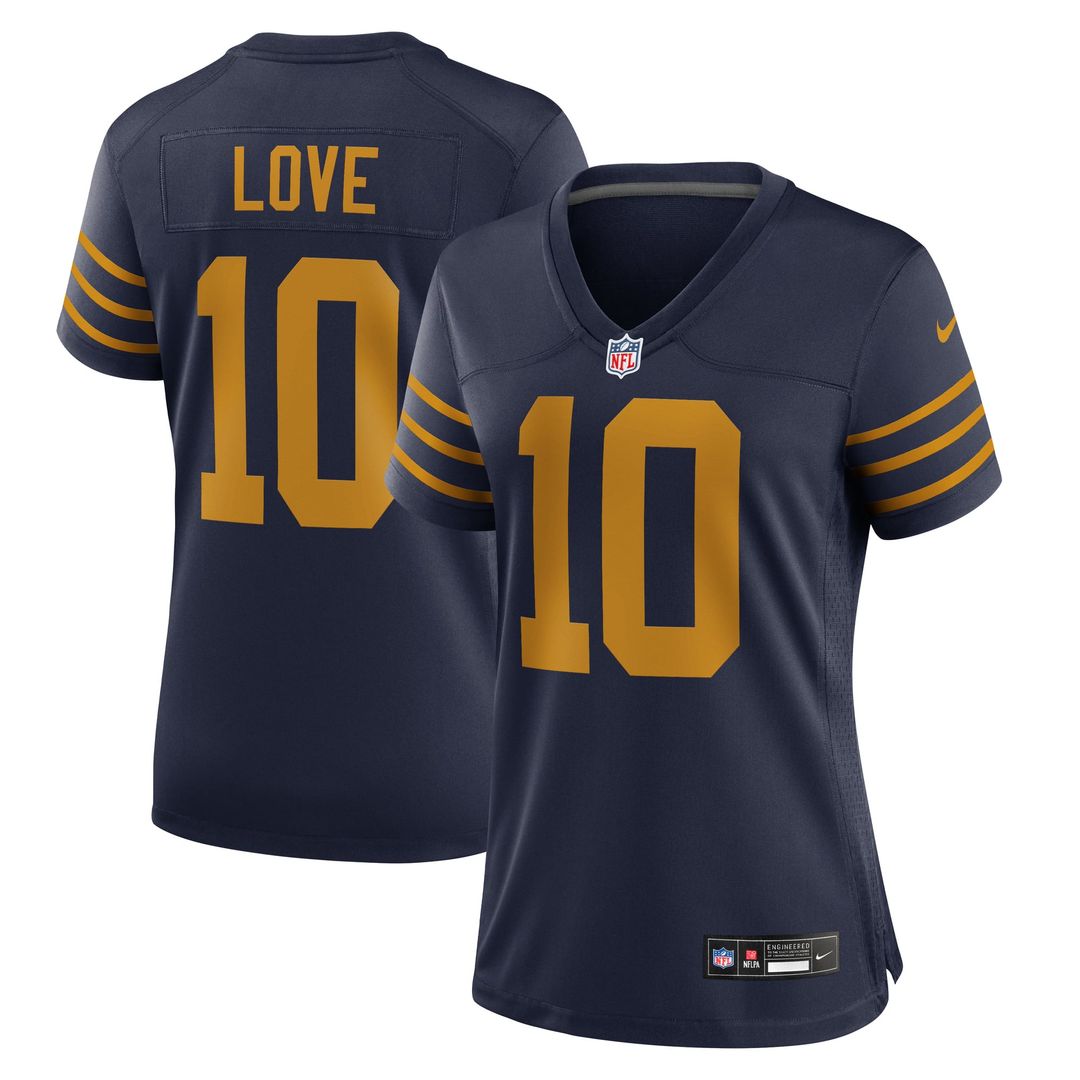 Love Green Bay Packers Women's Game Jersey - Green