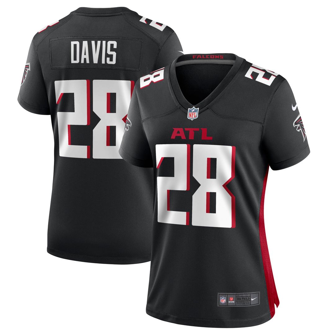Mike Davis Atlanta Falcons Women's Game Player Jersey - Black