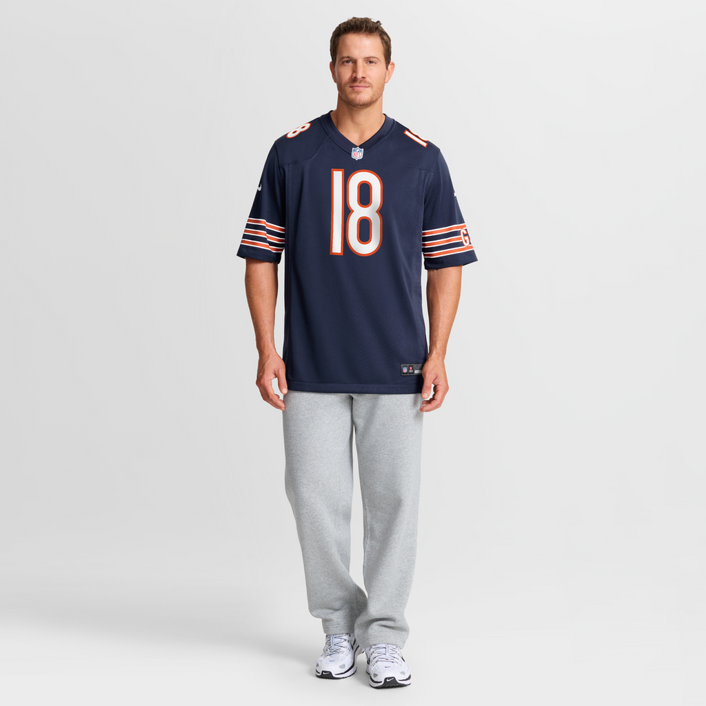Caleb Williams Chicago Bears Alternate Player Game Jersey - Orange