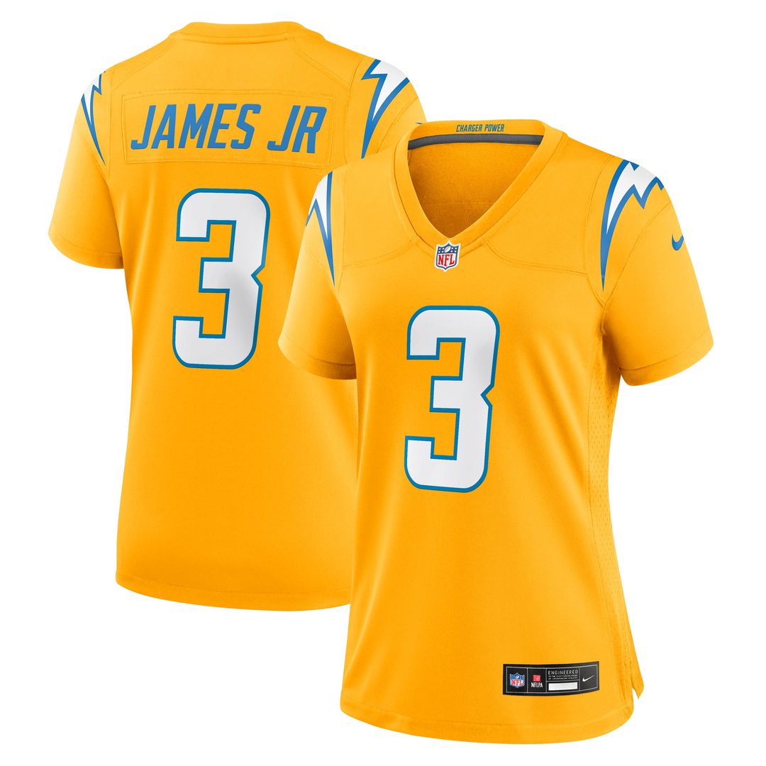 Derwin James Jr. Los Angeles Chargers Women's Alternate Charger Power Game Jersey - Gold