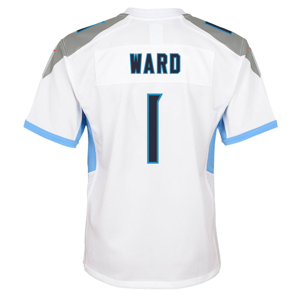 Cameron Ward Tennessee Titans Youth Team Game Jersey - Light Blue