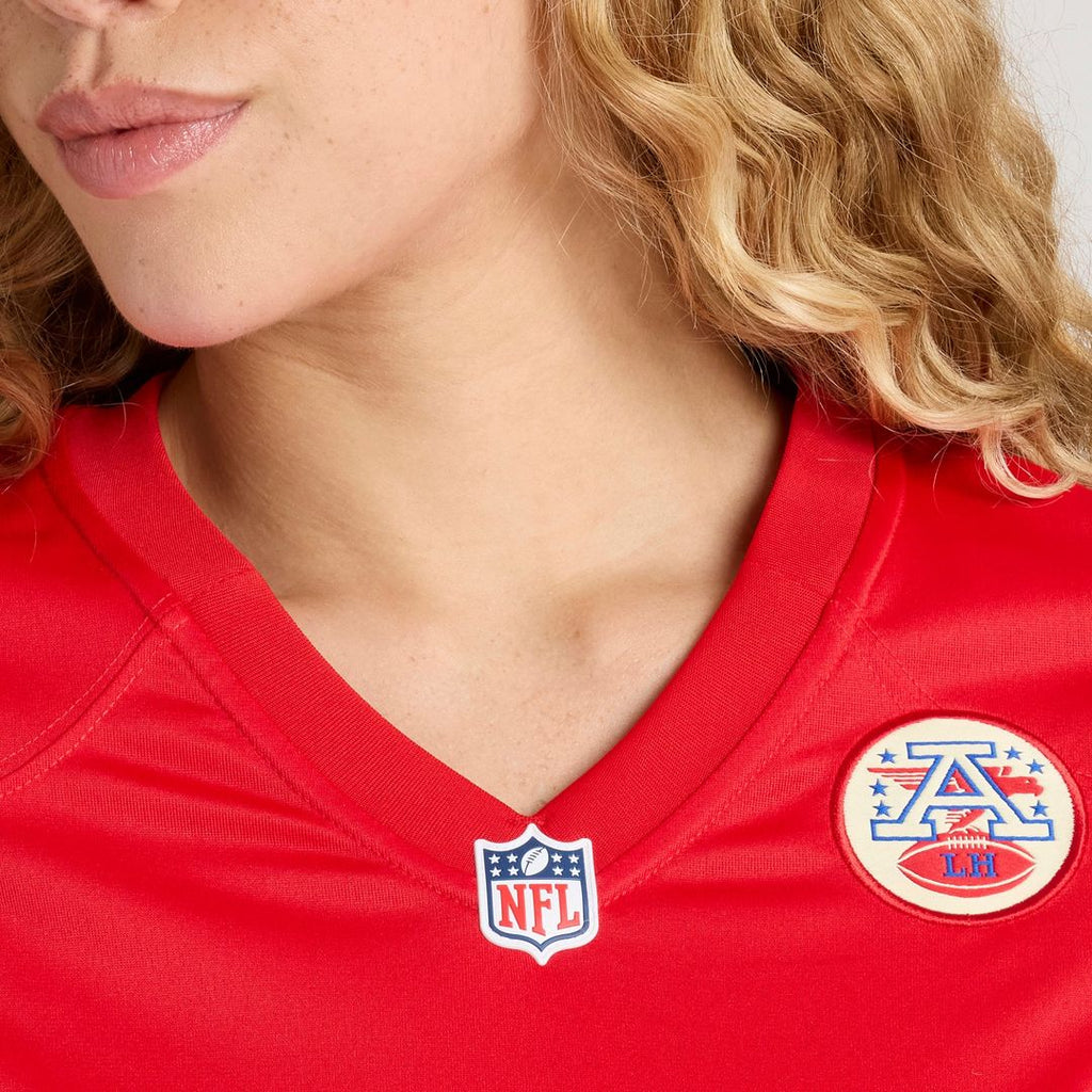 Len Dawson Kansas City Chiefs Women's Game Retired Player Jersey - Red