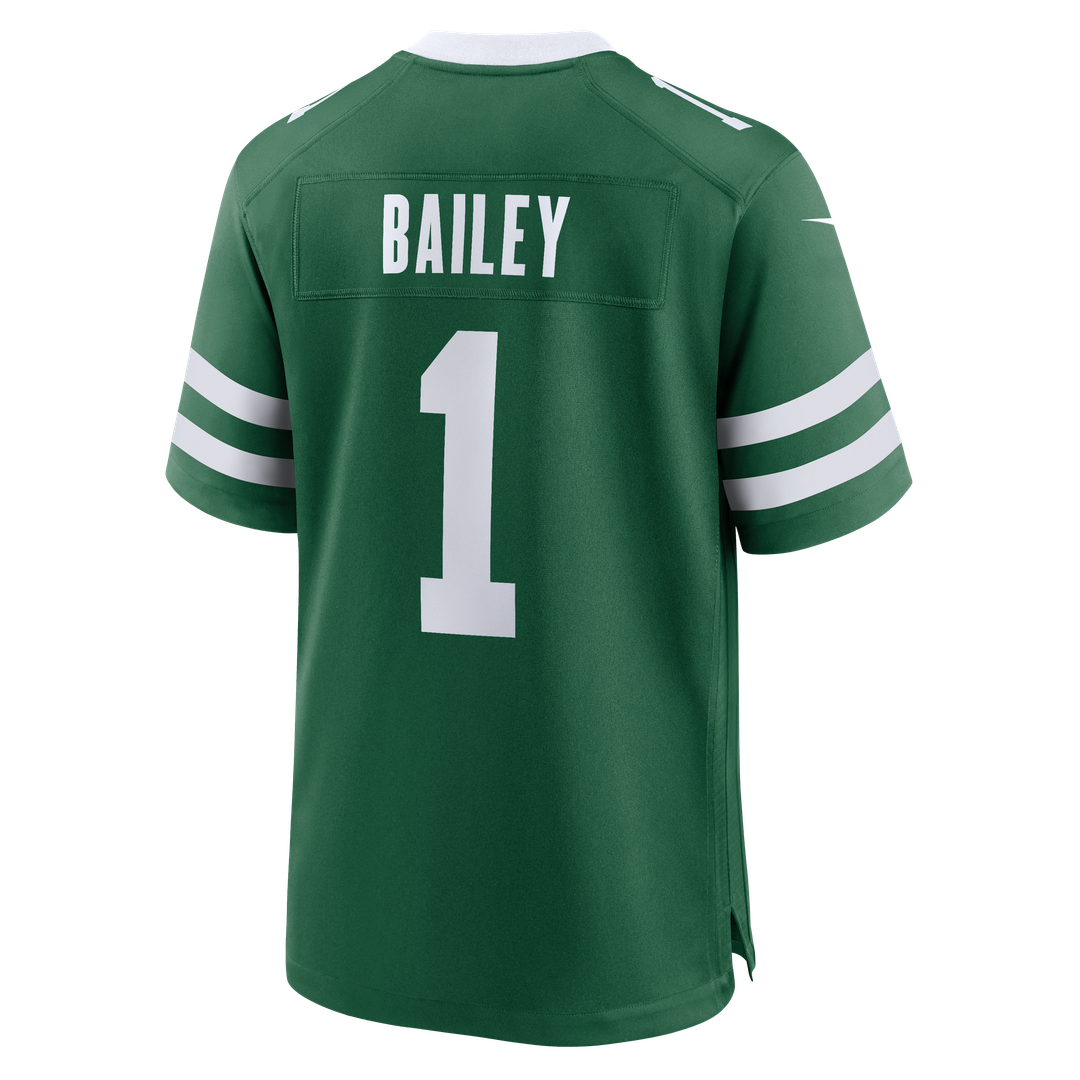 David Bailey New York Jets Alternate Game Player Jersey - Legacy Black