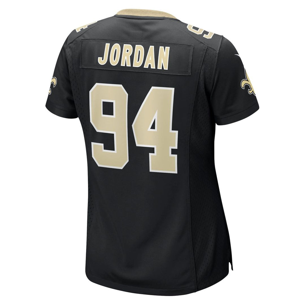 Cameron New Orleans Saints Women's Team Game Jersey - Black