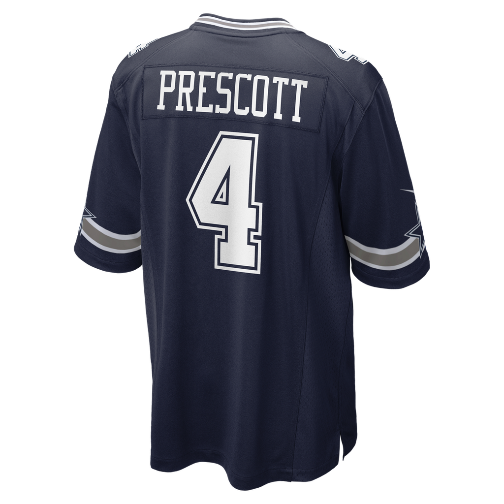 Dak Prescott Dallas Cowboys Game Team Jersey - Navy