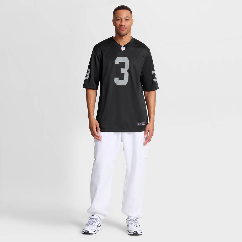Zamir White Las Vegas Raiders Team Game Jersey - Black