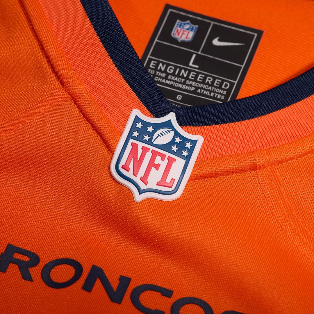 Karene Reid Denver Broncos Team Game Jersey - Orange