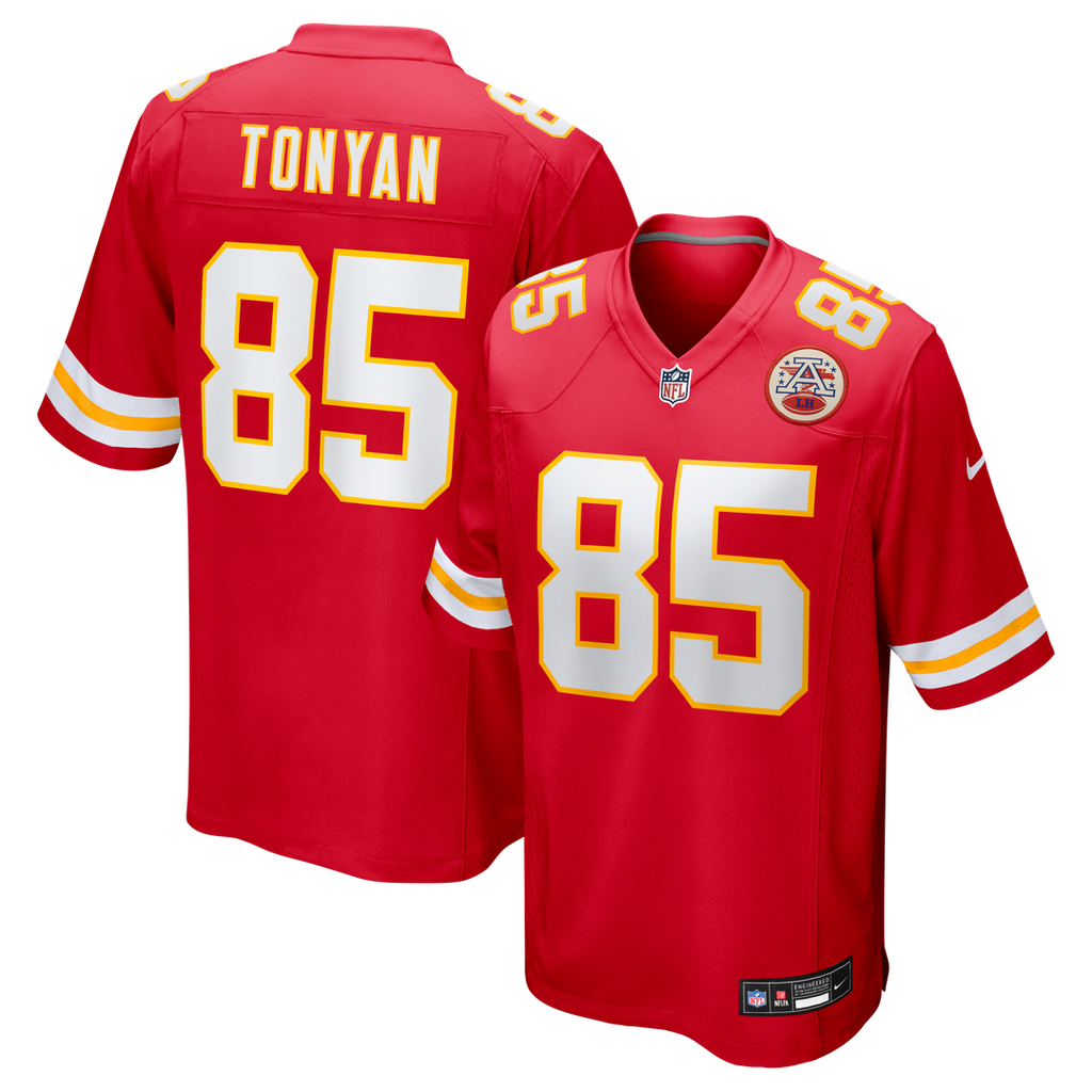 Robert Tonyan Kansas City Chiefs Team Game Jersey - Red