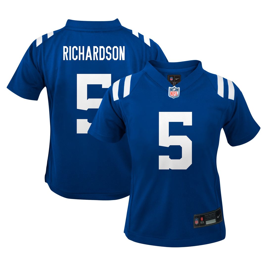 Anthony Richardson Sr. Indianapolis Colts Infant Team Player Game Jersey - Royal