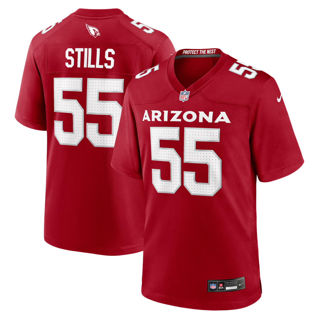 Dante Stills Arizona Cardinals Team Game Jersey - Cardinal