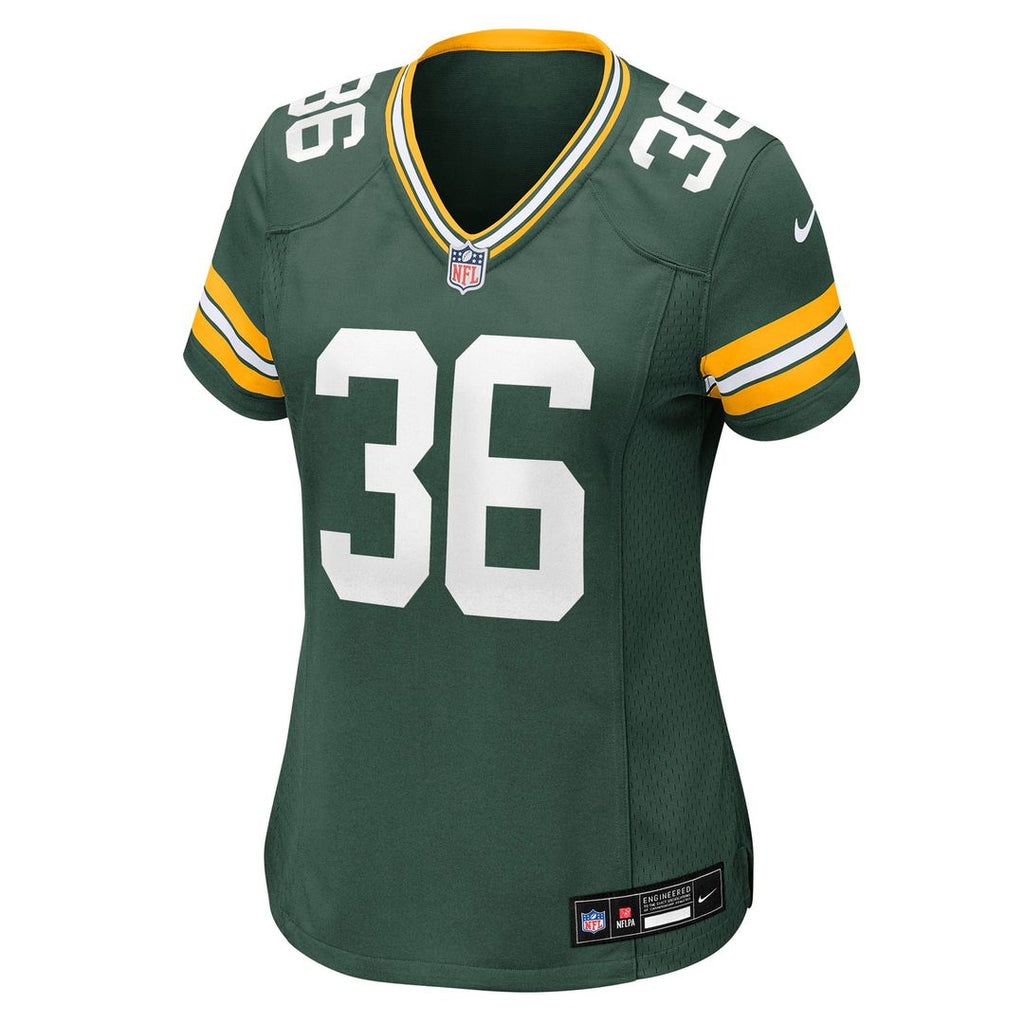 Kamal Hadden Green Bay Packers Women's Team Game Jersey - Green