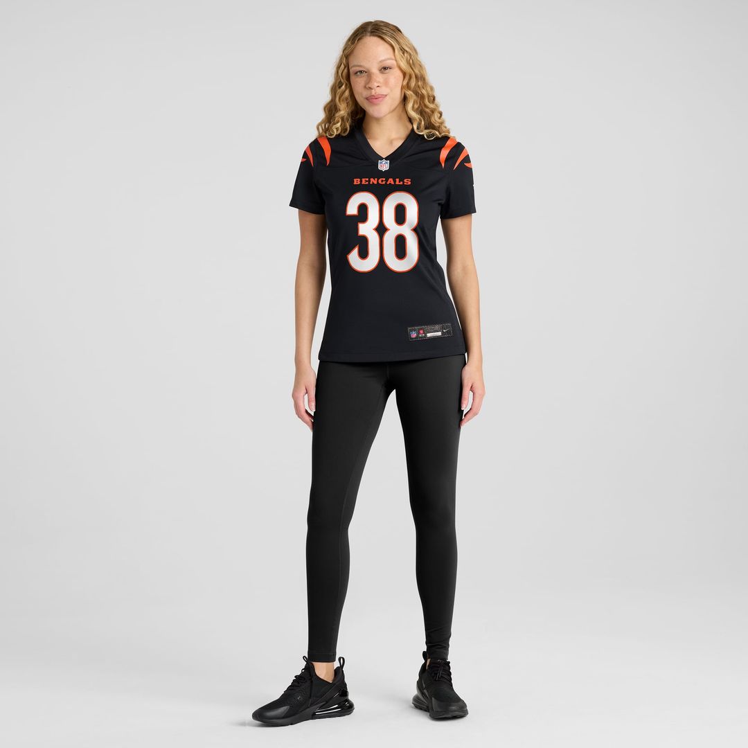 DJ Ivey Cincinnati Bengals Women's Team Game Jersey - Black
