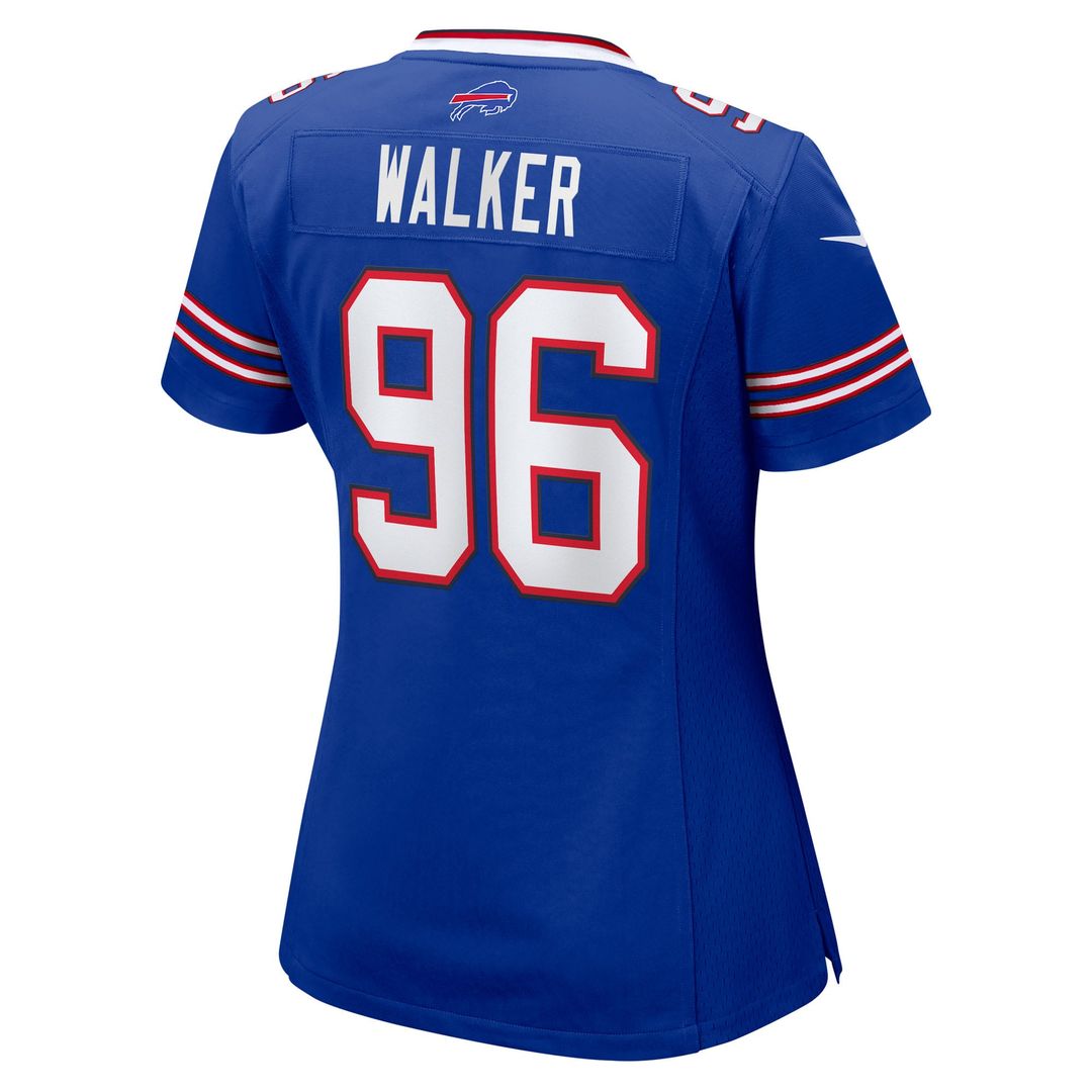 Deone Walker Buffalo Bills Women's Team Game Jersey - Royal