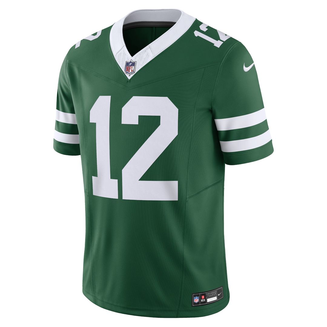 Joe Namath New York Jets Vapor F.U.S.E. Limited Jersey - Legacy Green