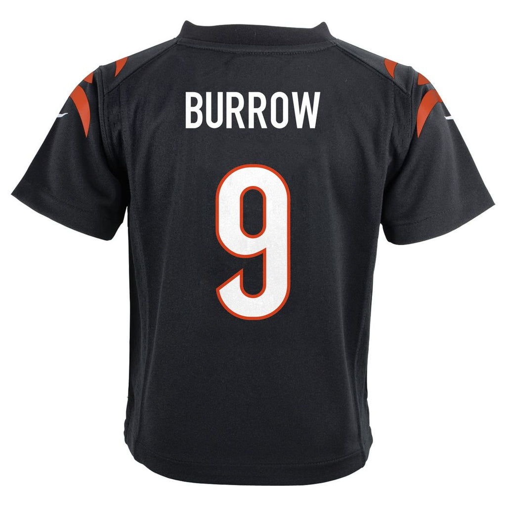 Joe Burrow Cincinnati Bengals Preschool Game Jersey - Black