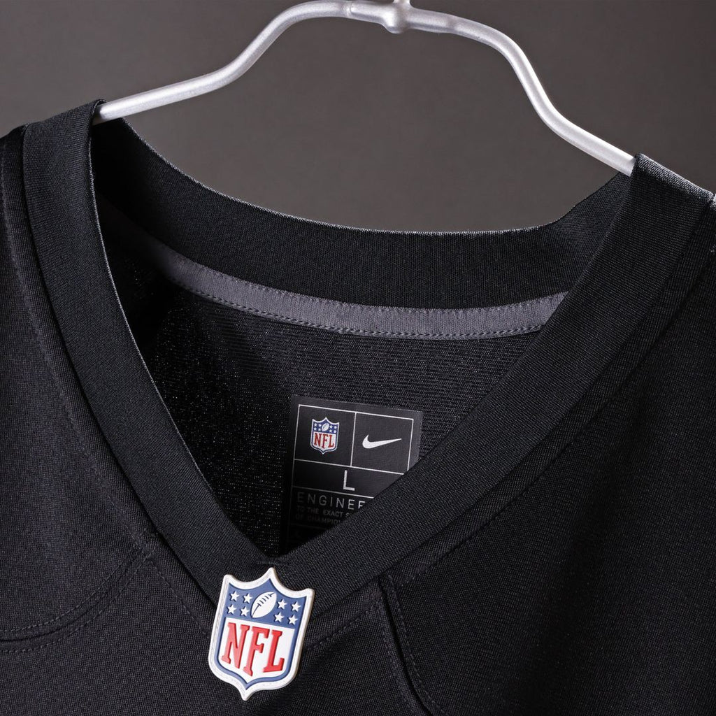 Luke McCaffrey Washington Commanders Hail Raiser Alternate Game Jersey - Black