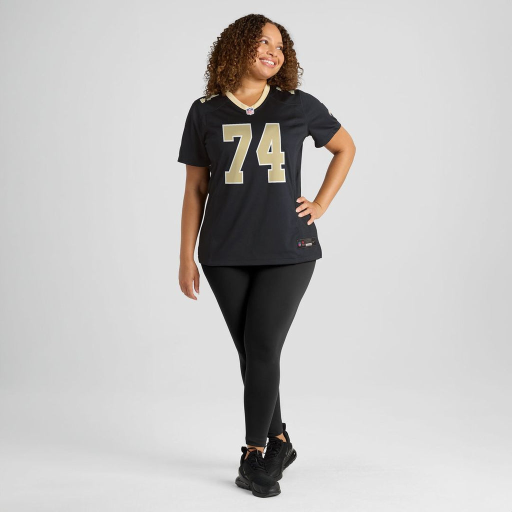 Xavier Truss New Orleans Saints Women's Team Game Jersey - Black