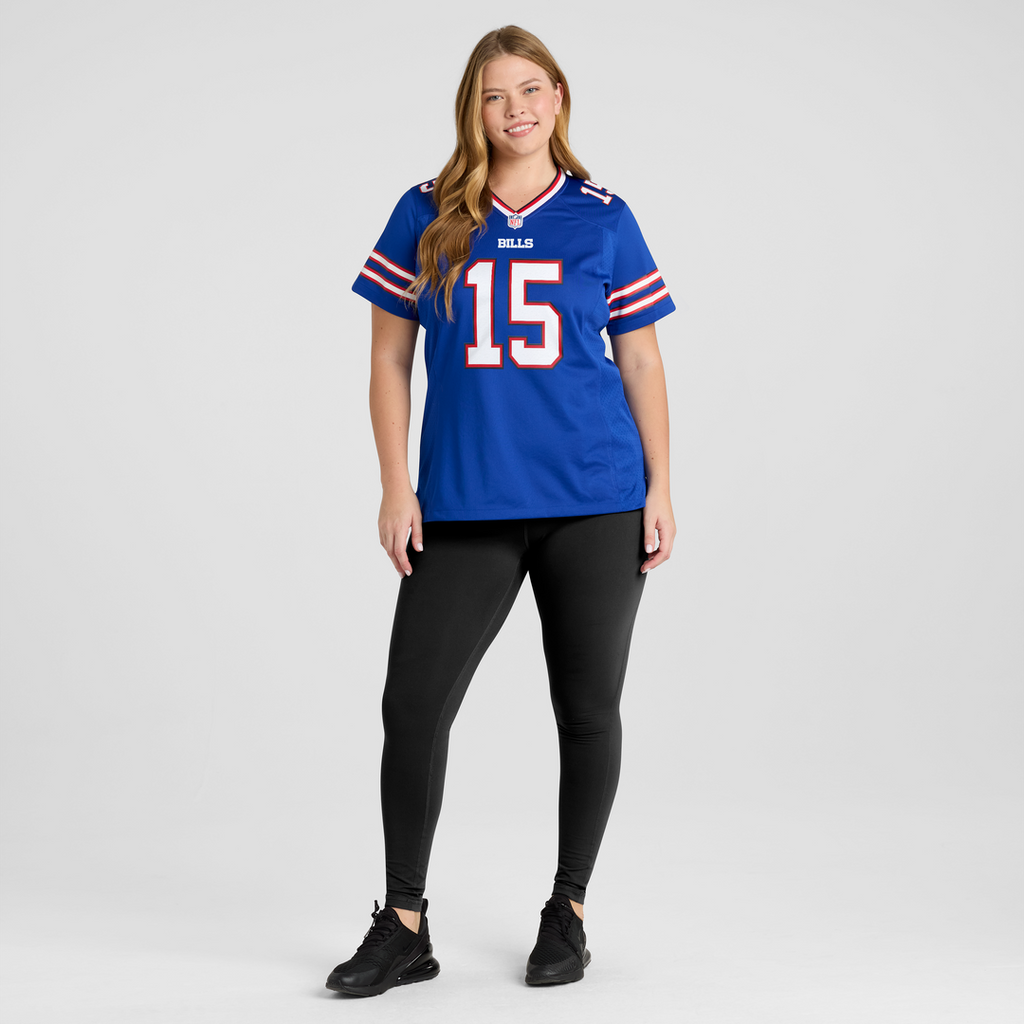 Jack Kemp Buffalo Bills Women's Game Retired Player Jersey - Royal