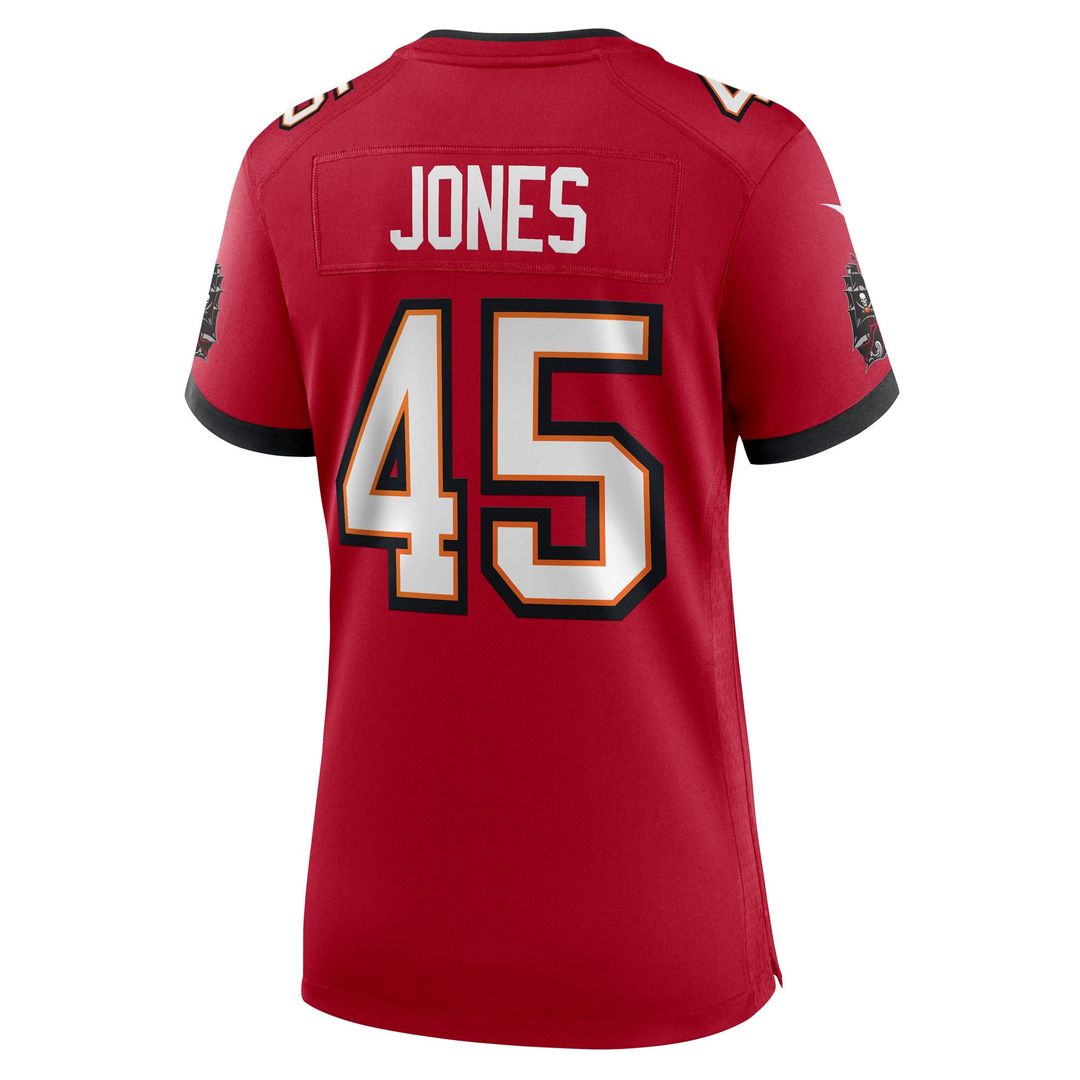 Deion Jones Tampa Bay Buccaneers Women's Team Game Jersey - Red