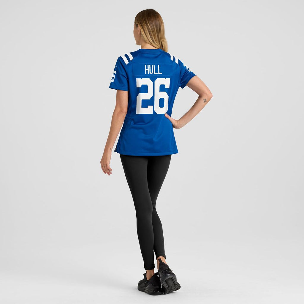 Evan Hull Indianapolis Colts Women's Team Game Jersey - Royal