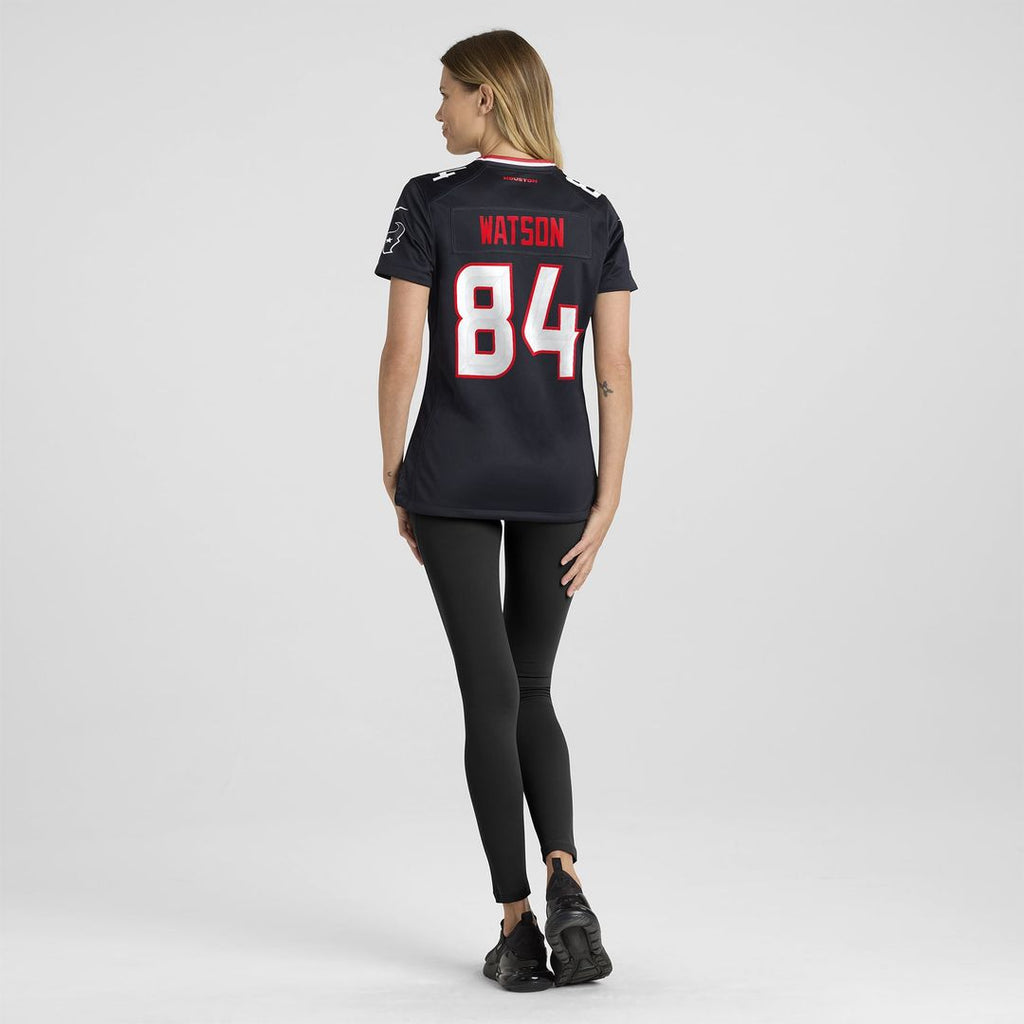 Justin Watson Houston Texans Women's Team Game Jersey - Navy