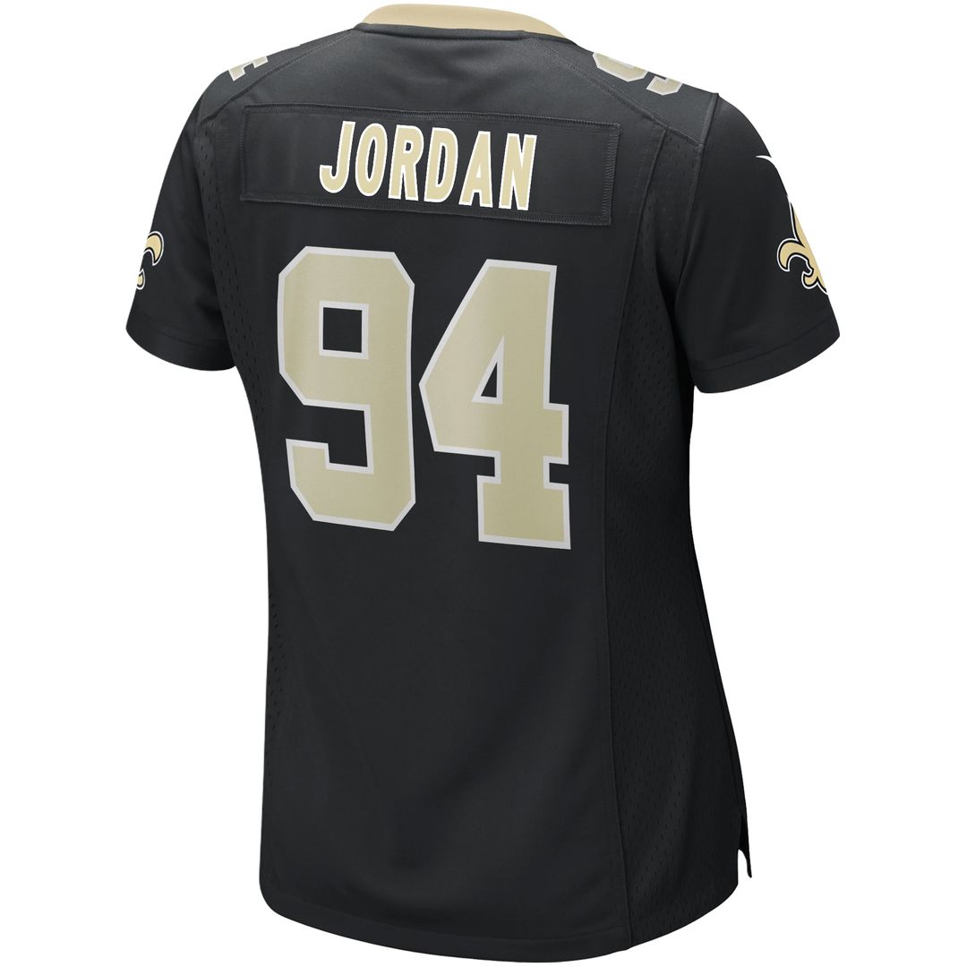 Cameron New Orleans Saints Women's Game Jersey - Black