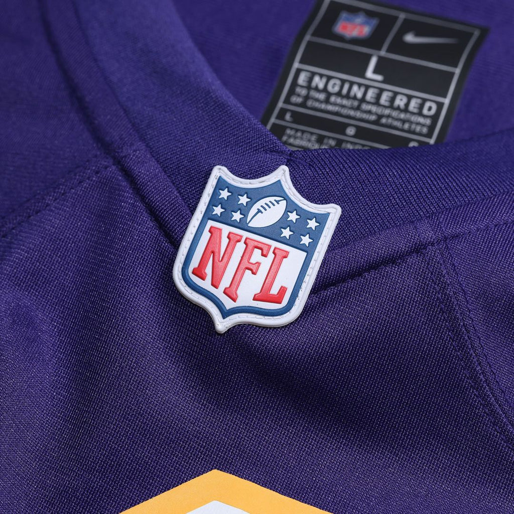 Addison Minnesota Vikings Away Game Jersey - White