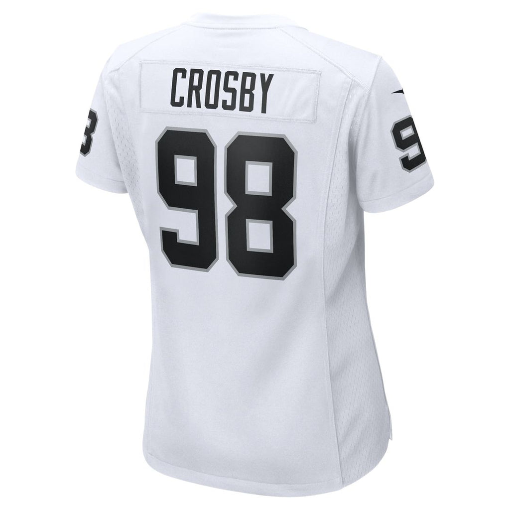 Maxx Crosby Las Vegas Raiders Women's Game Jersey - White