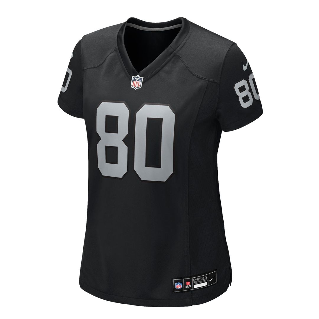 Ian Thomas Las Vegas Raiders Women's Team Game Jersey - Black