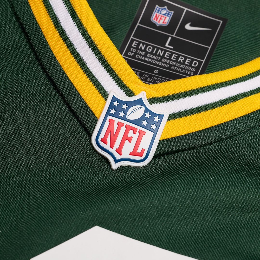 Kitan Oladapo Green Bay Packers Game Jersey - Green