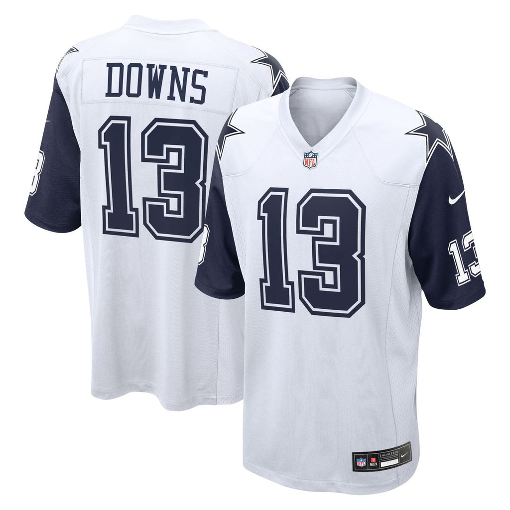 Caleb Downs Dallas Cowboys Game Jersey Game Jersey - White