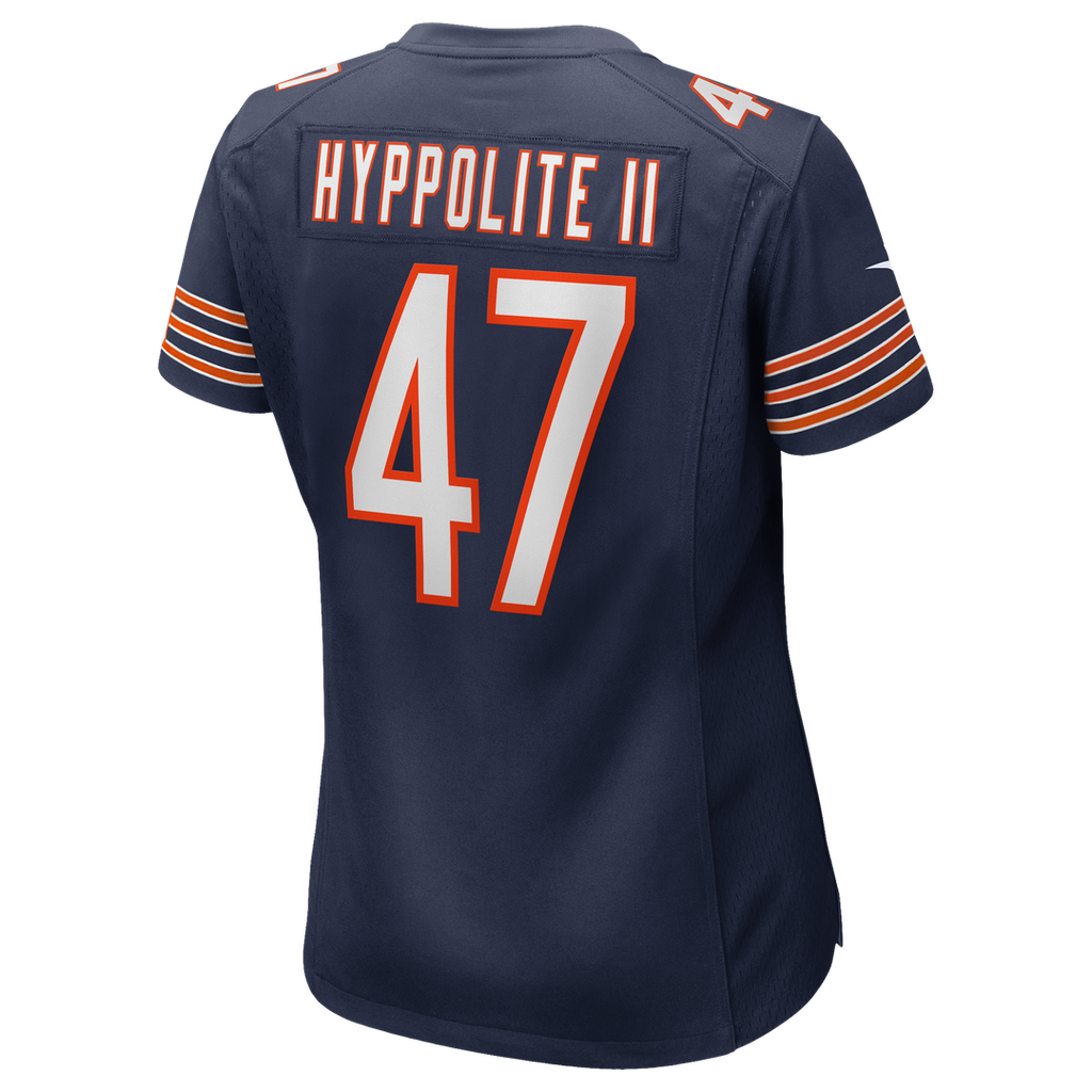 Ruben Hyppolite II Chicago Bears Women's Team Game Jersey - Navy