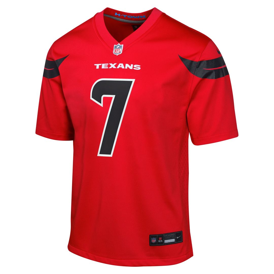C.J. Stroud Houston Texans Youth Game Jersey - Red