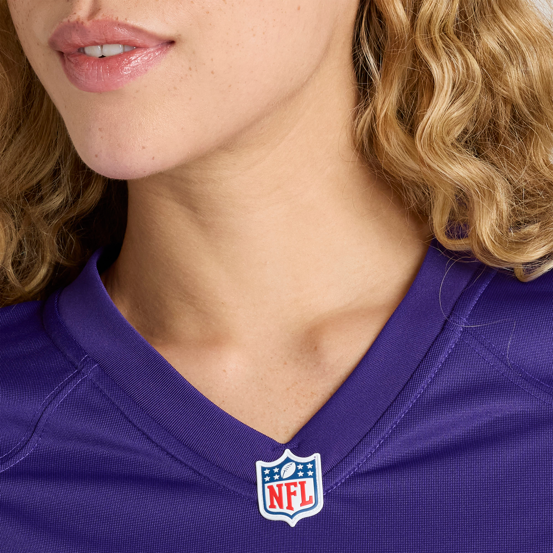 James Pierre Minnesota Vikings Women's Team Game Jersey - Purple