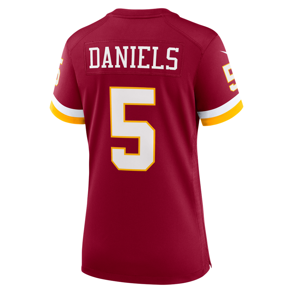 Jayden Daniels Washington Commanders Women's Game Jersey - Burgundy