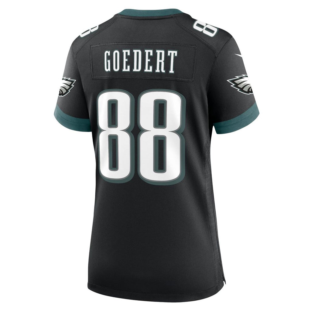 Dallas Goedert Philadelphia Eagles Women's Alternate Game Jersey - Black
