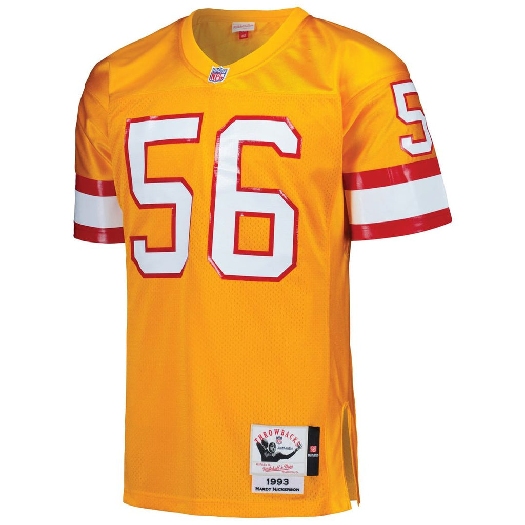 Hardy Nickerson Tampa Bay Buccaneers 1993 Mitchell & Ness Authentic Throwback Retired Player Jersey - Orange