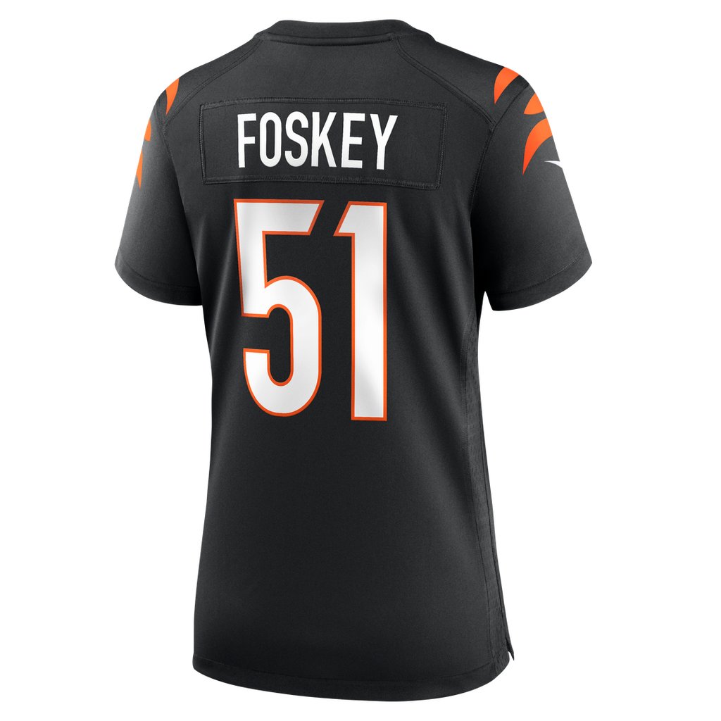 Isaiah Foskey Cincinnati Bengals Women's Team Game Jersey - Black