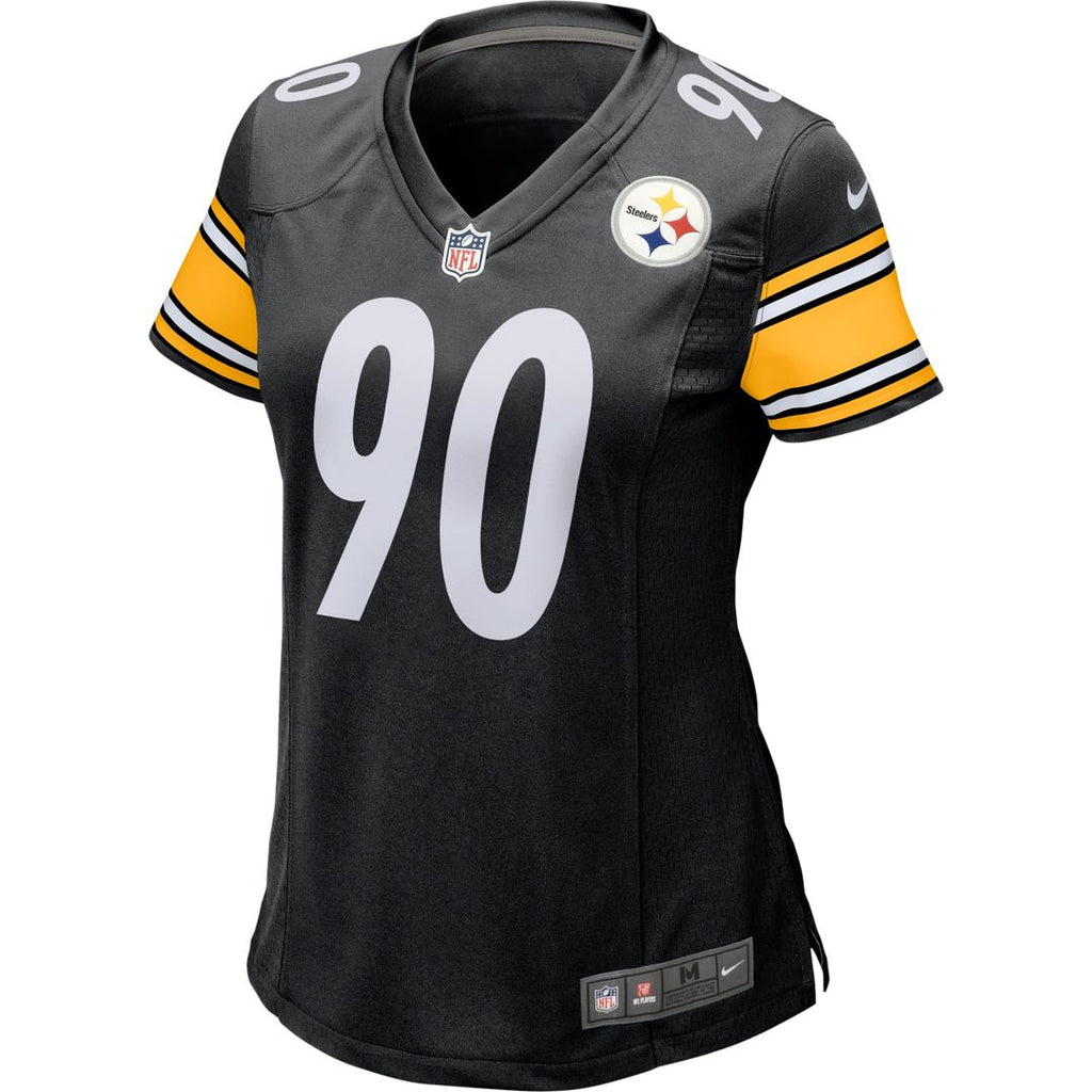 T.J. Watt Pittsburgh Steelers Women's Game Jersey - Black