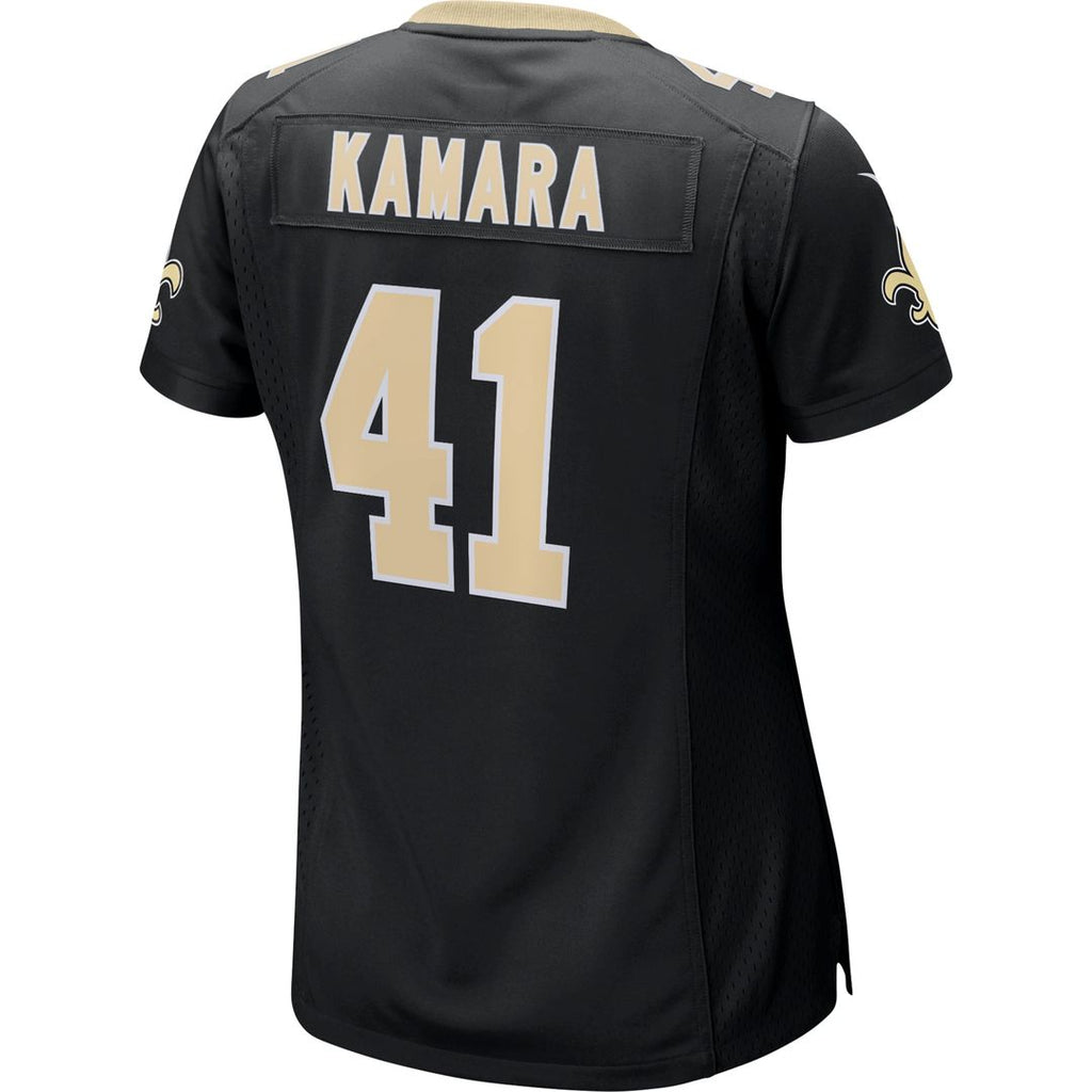 Alvin Kamara New Orleans Saints Women's Gameday Golds Alternate Game Player Jersey - Gold