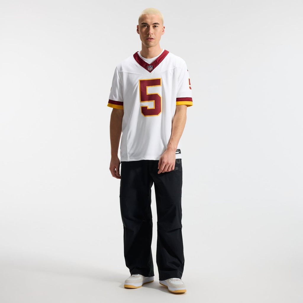 Jayden Daniels Washington Commanders Vapor F.U.S.E. Stitched Limited Jersey - White