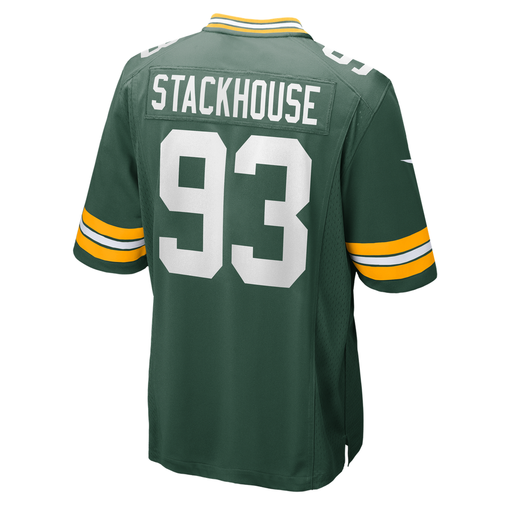 Nazir Stackhouse Green Bay Packers Team Game Jersey - Green