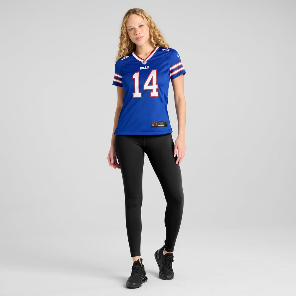 Frank Reich Buffalo Bills Women's Game Retired Player Jersey - Royal