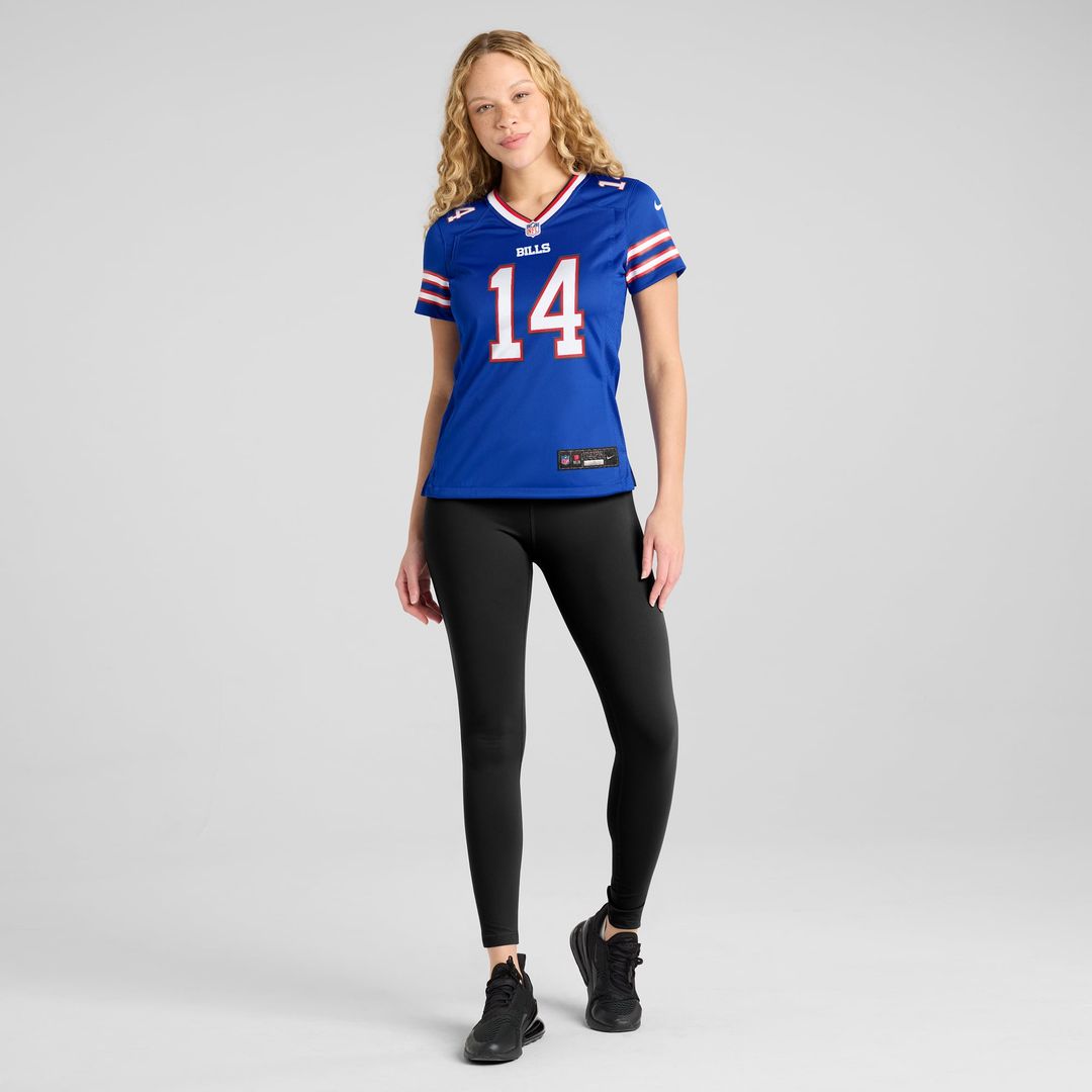 Frank Reich Buffalo Bills Women's Game Retired Player Jersey - Royal